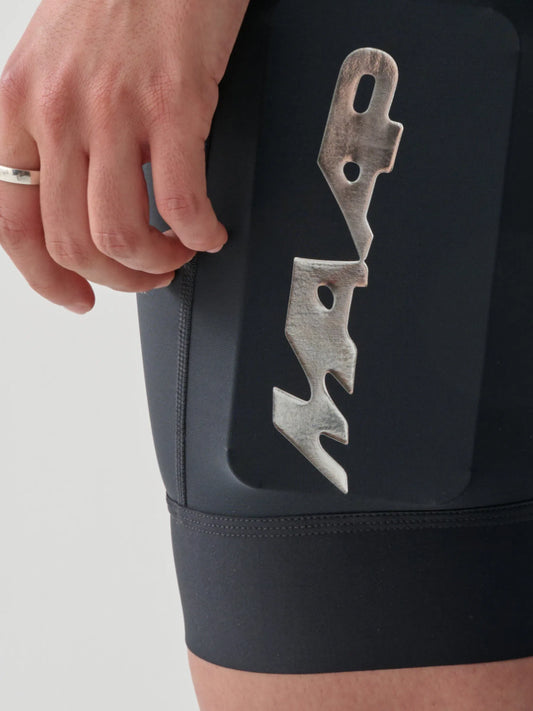 MAAP X BLEACH Team Bib Evo Cargo Women Shorts - Black/Chrome