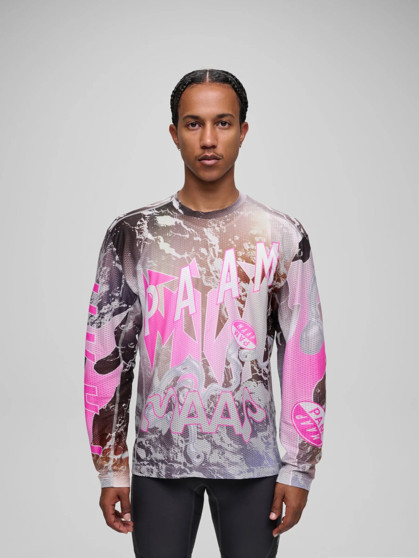 MAAP x PAM Air Mesh LS Tee - Violet Cosmos