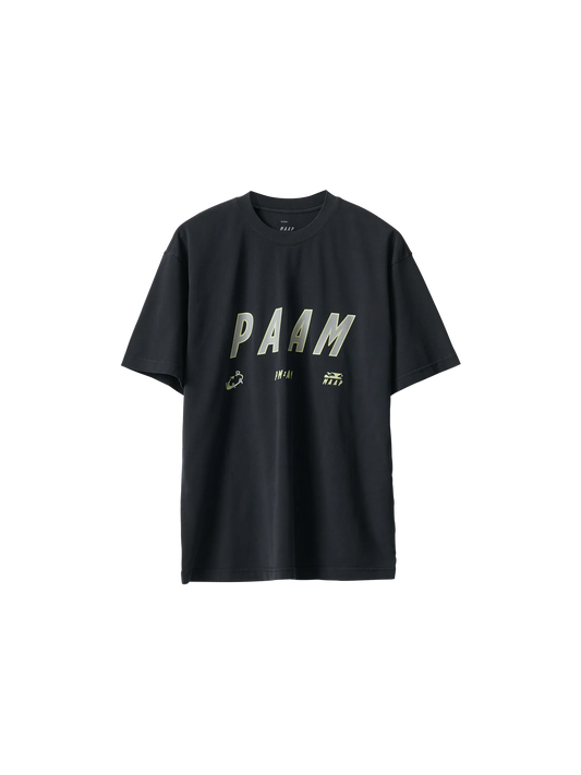 MAAP x PAM Casual Tee - Black/Glow Lime