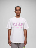 MAAP x PAM Casual Tee - White/Violet Cosmos