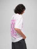 MAAP x PAM Casual Tee - White/Violet Cosmos