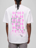 MAAP x PAM Casual Tee - White/Violet Cosmos