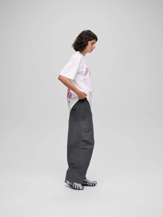 MAAP x PAM Casual Tee - White/Violet Cosmos