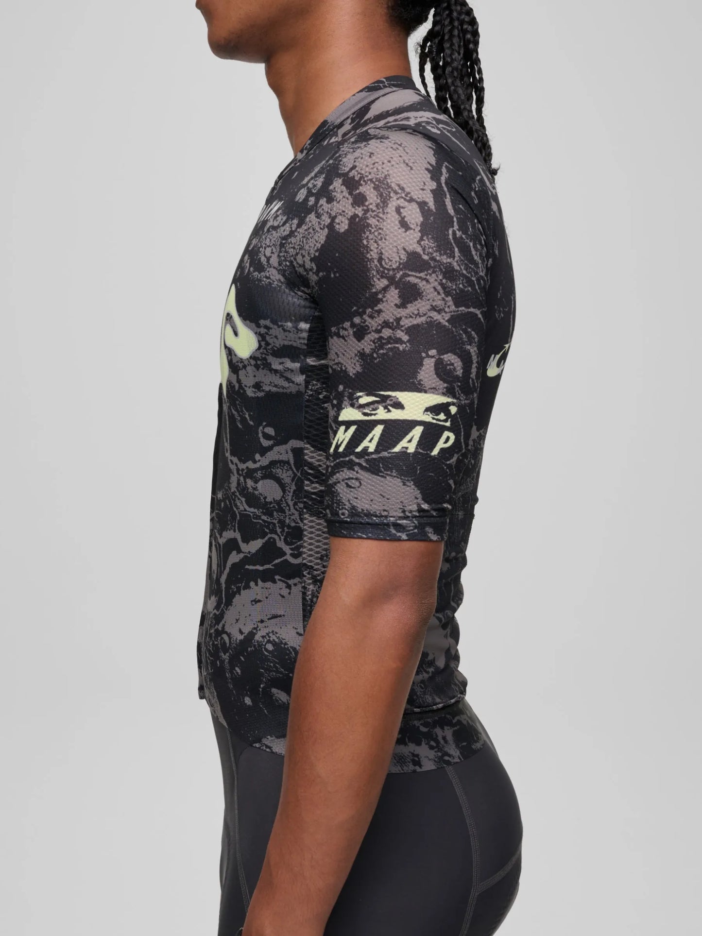 MAAP x PAM Pro Air Jersey 3.0 - Black/Glow Lime