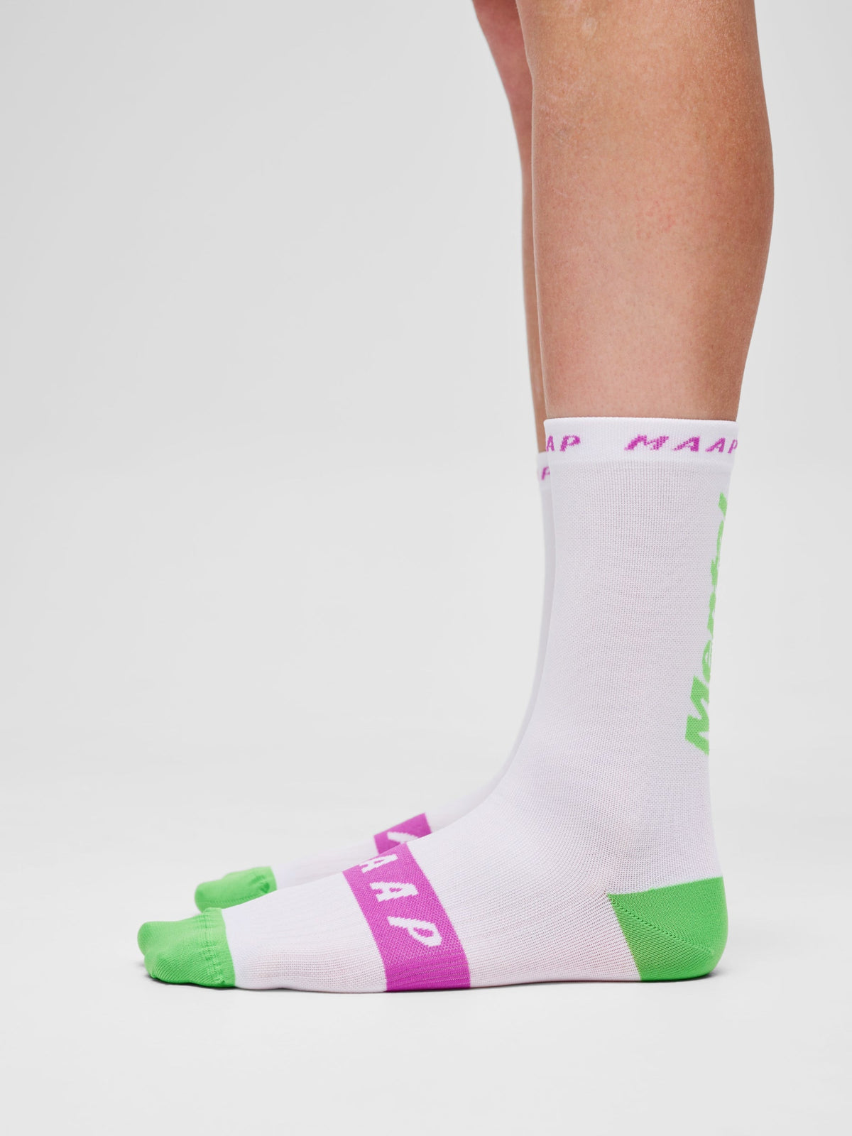 MAAP x Mental Athletic Team Sock - White