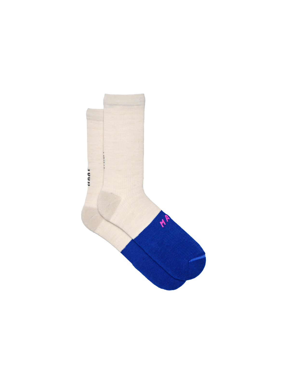 MAAP Division Merino Socken - Fog/RGB Blue