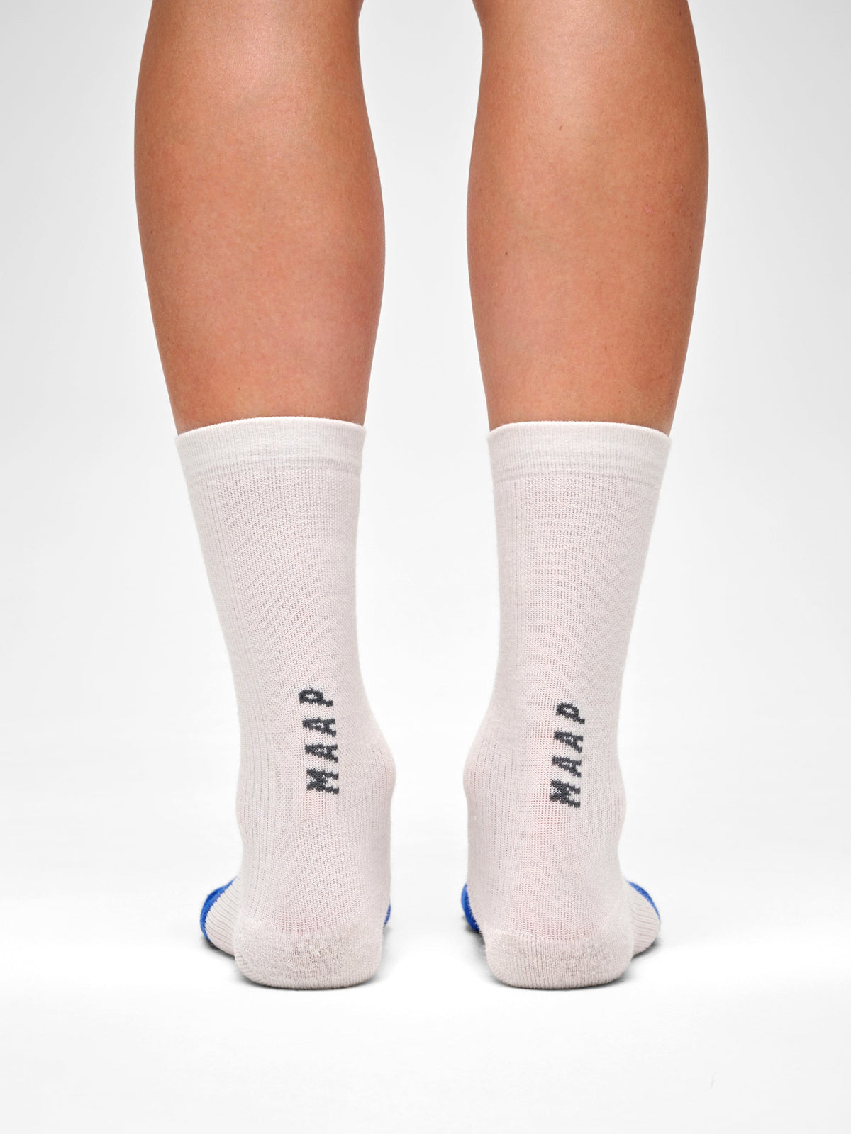 MAAP Division Merino Socken - Fog/RGB Blue