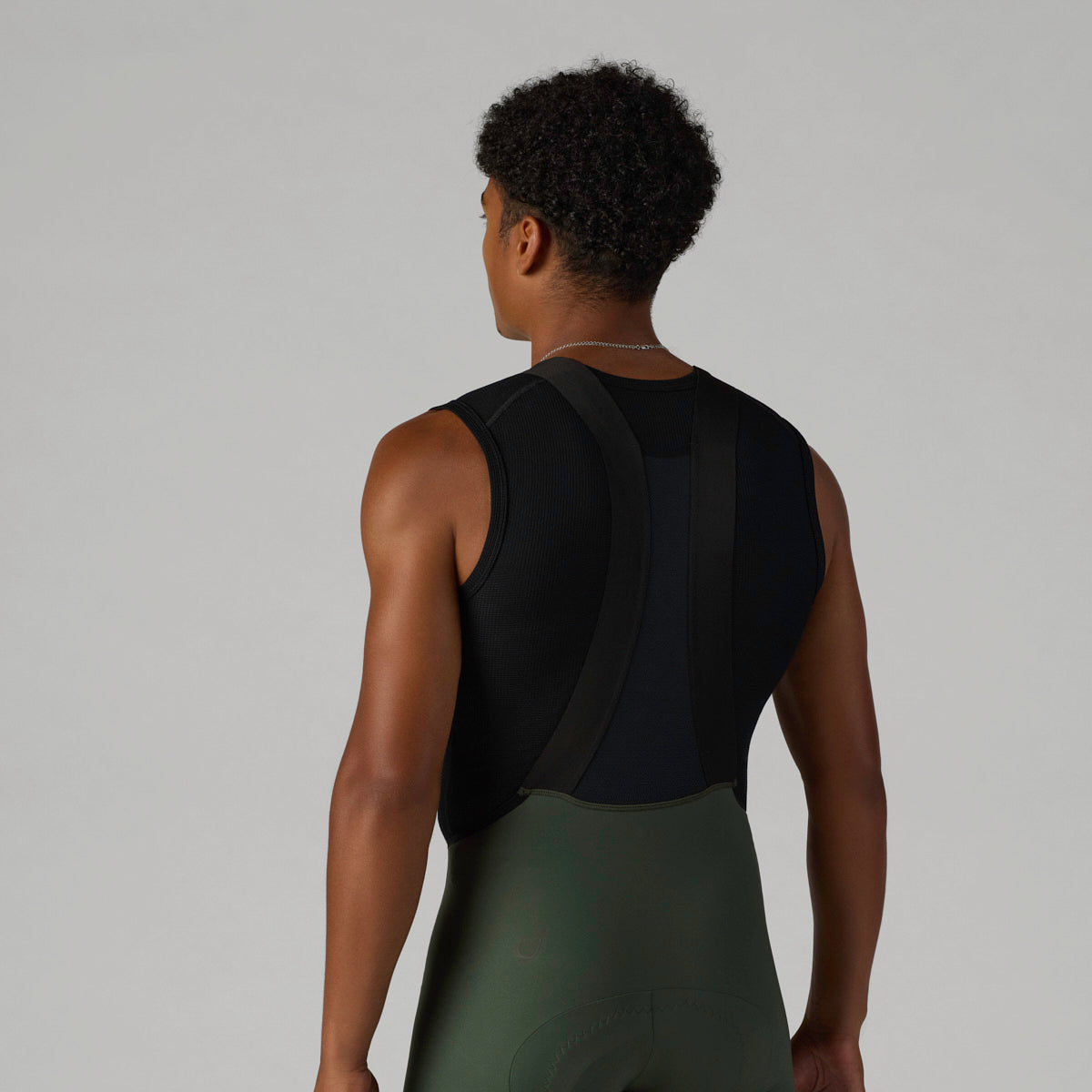 VELOCIO Merino Mesh Sleeveless Base Layer - Black