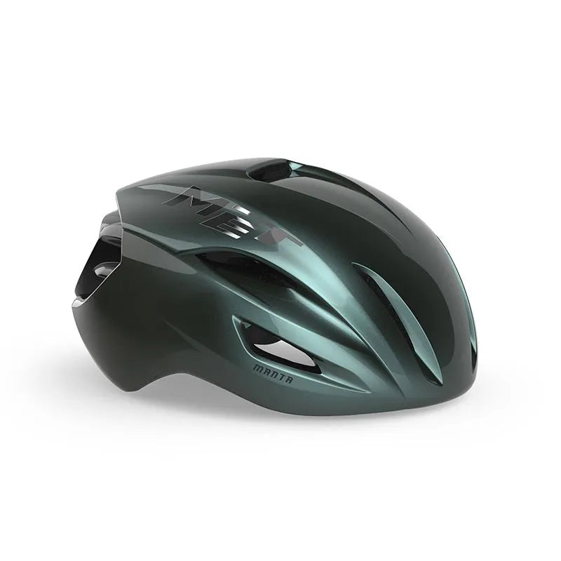 MET MANTA MIPS Cycling Helmet - Hyper Teal/Glossy