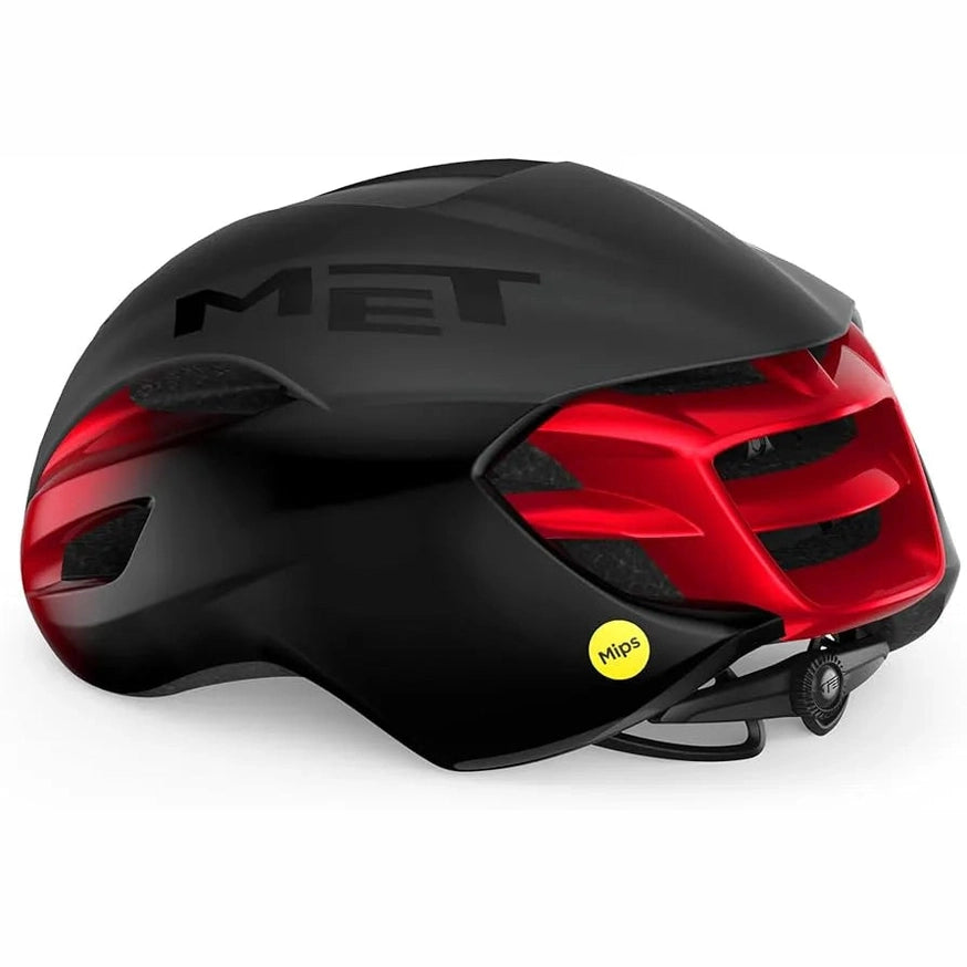 MET MANTA MIPS Cycling Helmet MIPS- Black/Red Gossy
