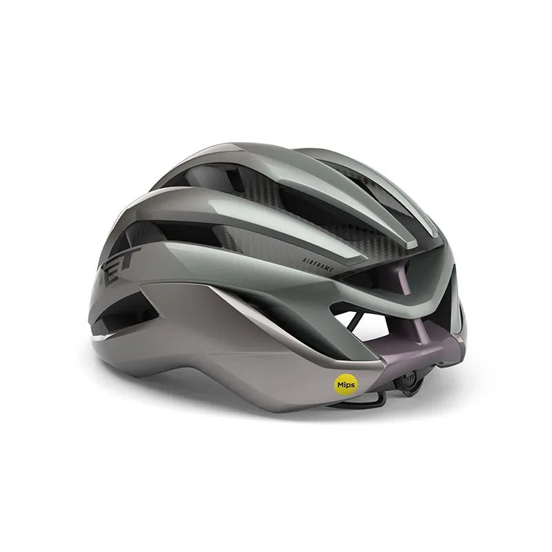 MET TRENTA 3K MIPSAIR CYCLING HELMET - OPAL GREY CARBON