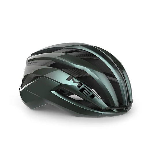MET TRENTA 3K Mips Air Cycling Helmet - Green Blue Carbon
