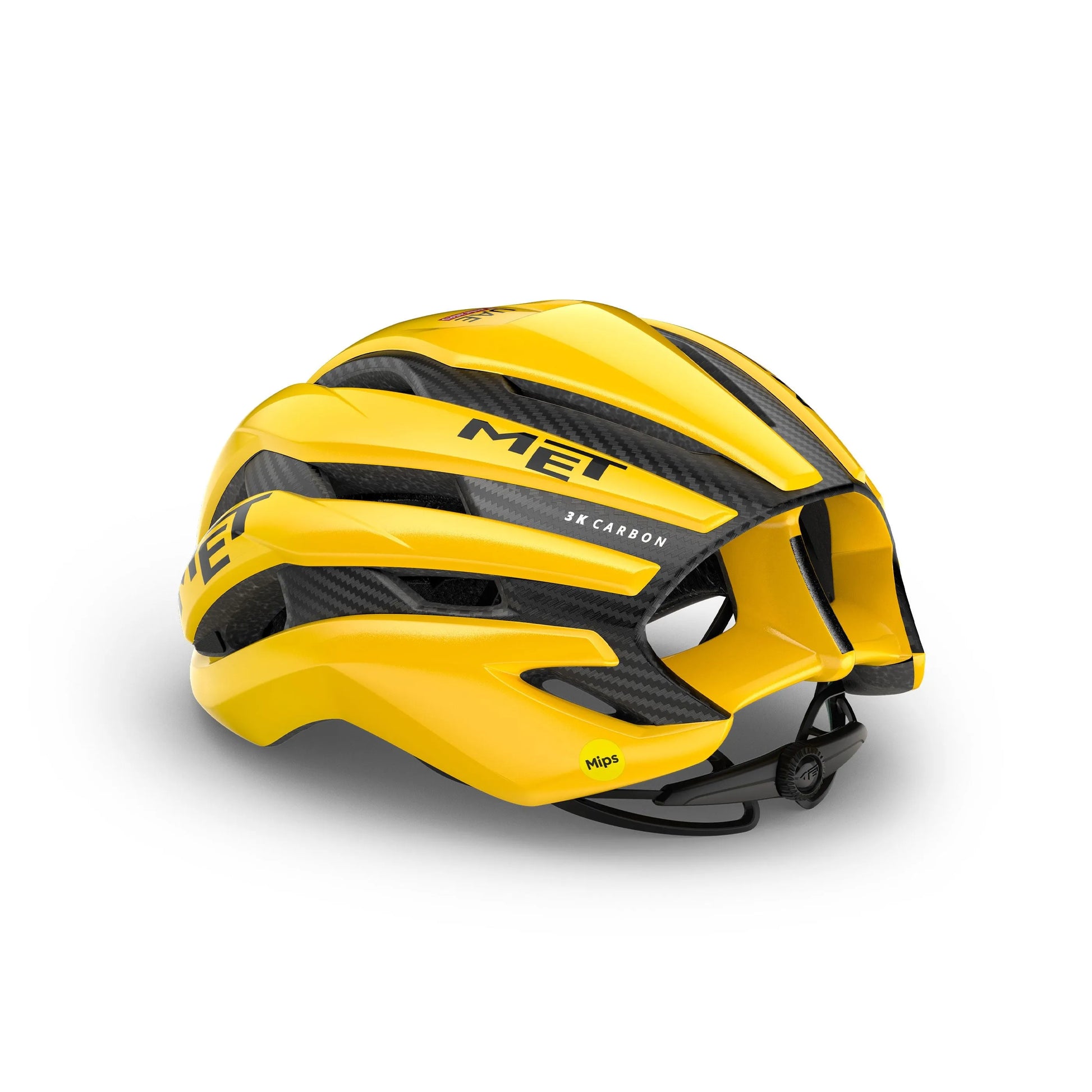 MET Trenta 3K Carbon MIPS Cycling Helmet - Limited Edition Yellow Jersey