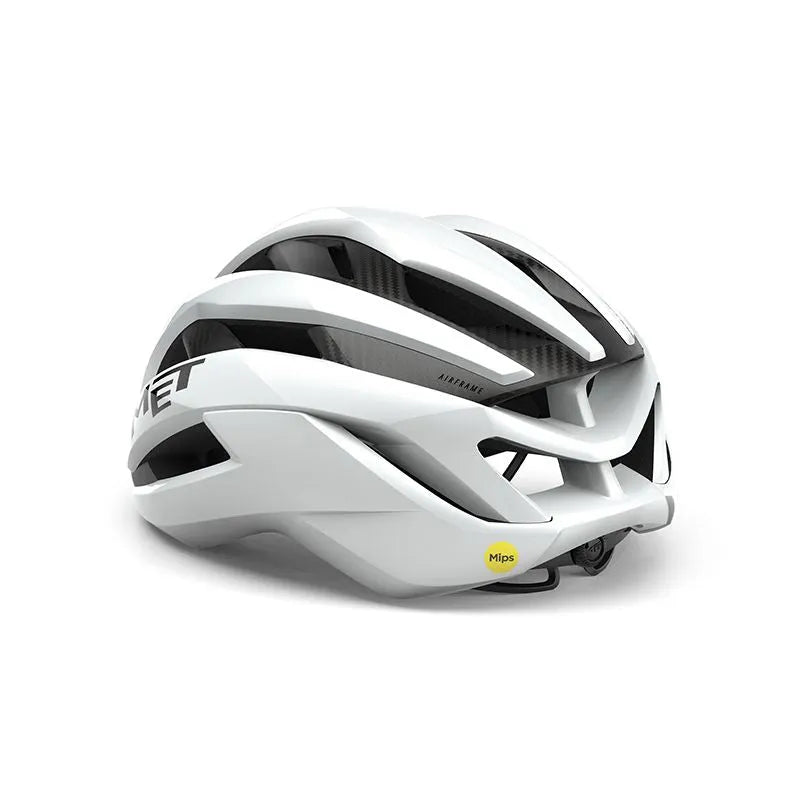 MET Trenta 3K Carbon MIPS Cycling Helmet MY26 - Silver/White