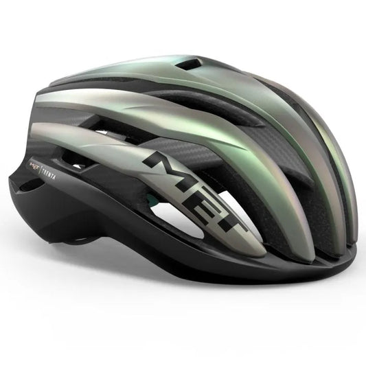 MET Trenta 3K Carbon MIPS Cycling Helmet - Motion Blur Matt