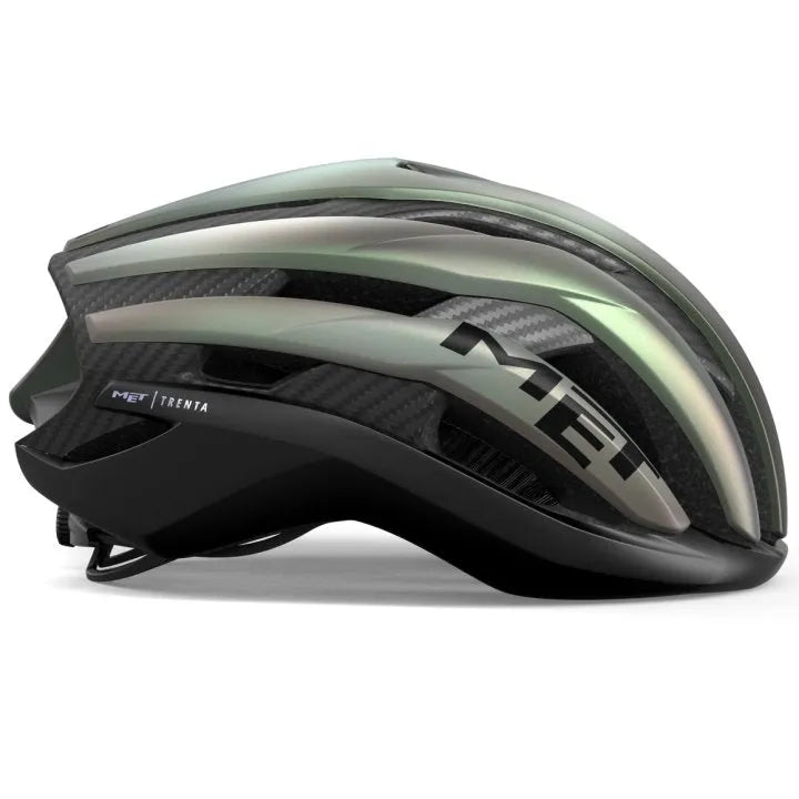 MET Trenta 3K Carbon MIPS Cycling Helmet - Motion Blur Matt
