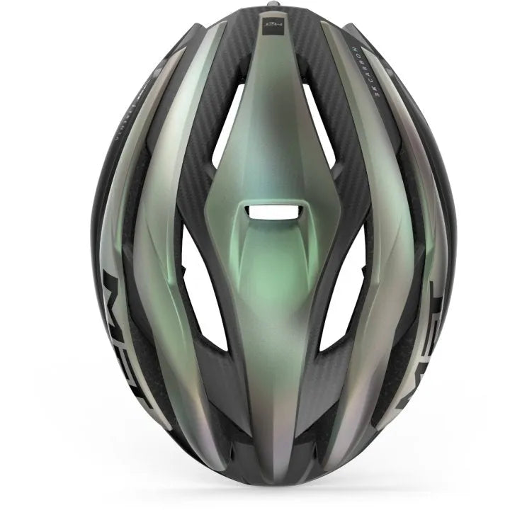 MET Trenta 3K Carbon MIPS Cycling Helmet - Motion Blur Matt