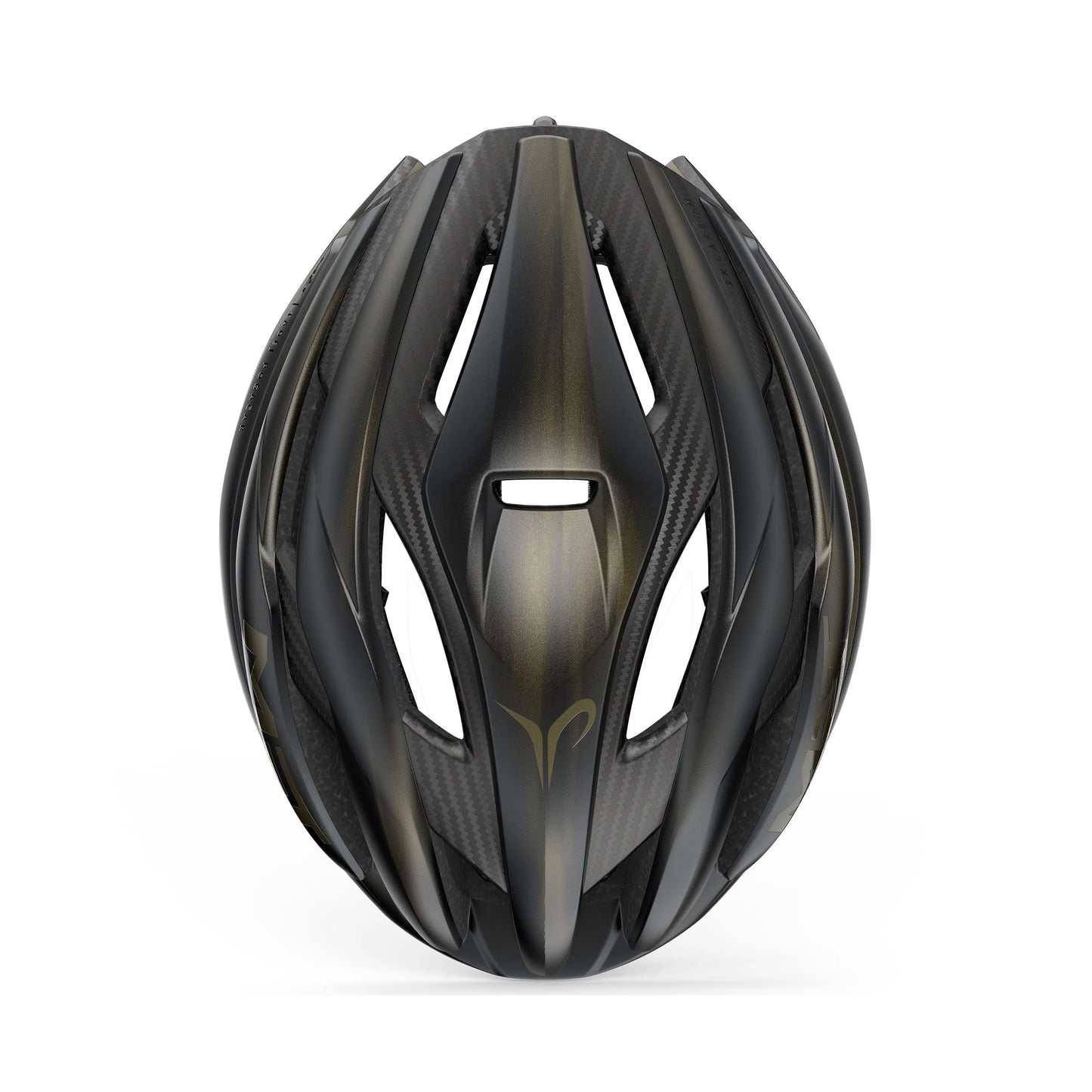 MET Trenta 3K Carbon MIPS Cycling Helmet - Tadej Pogacar Black Gold 2025