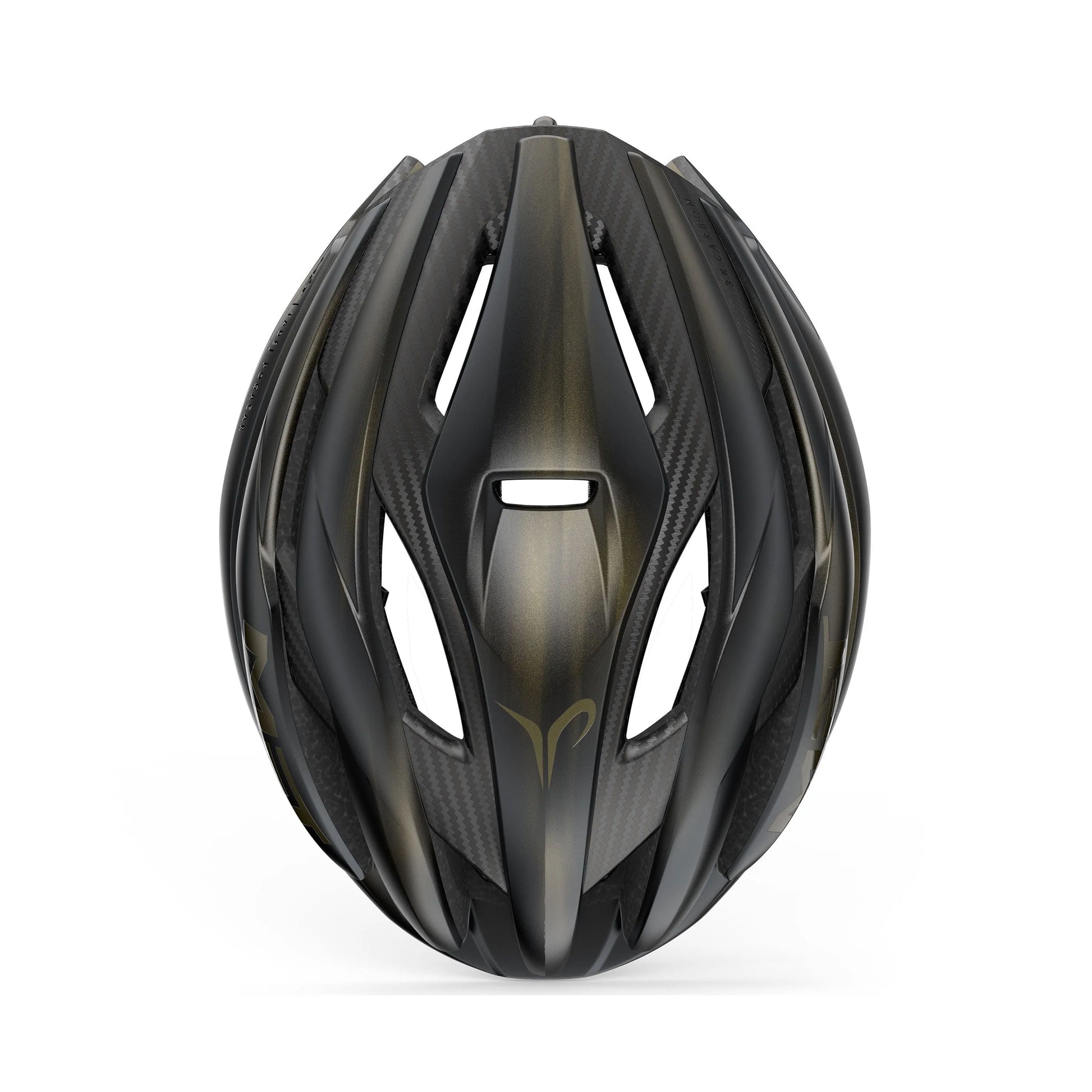 MET Trenta 3K Carbon MIPS Cycling Helmet - Tadej Pogacar Black Gold 2025