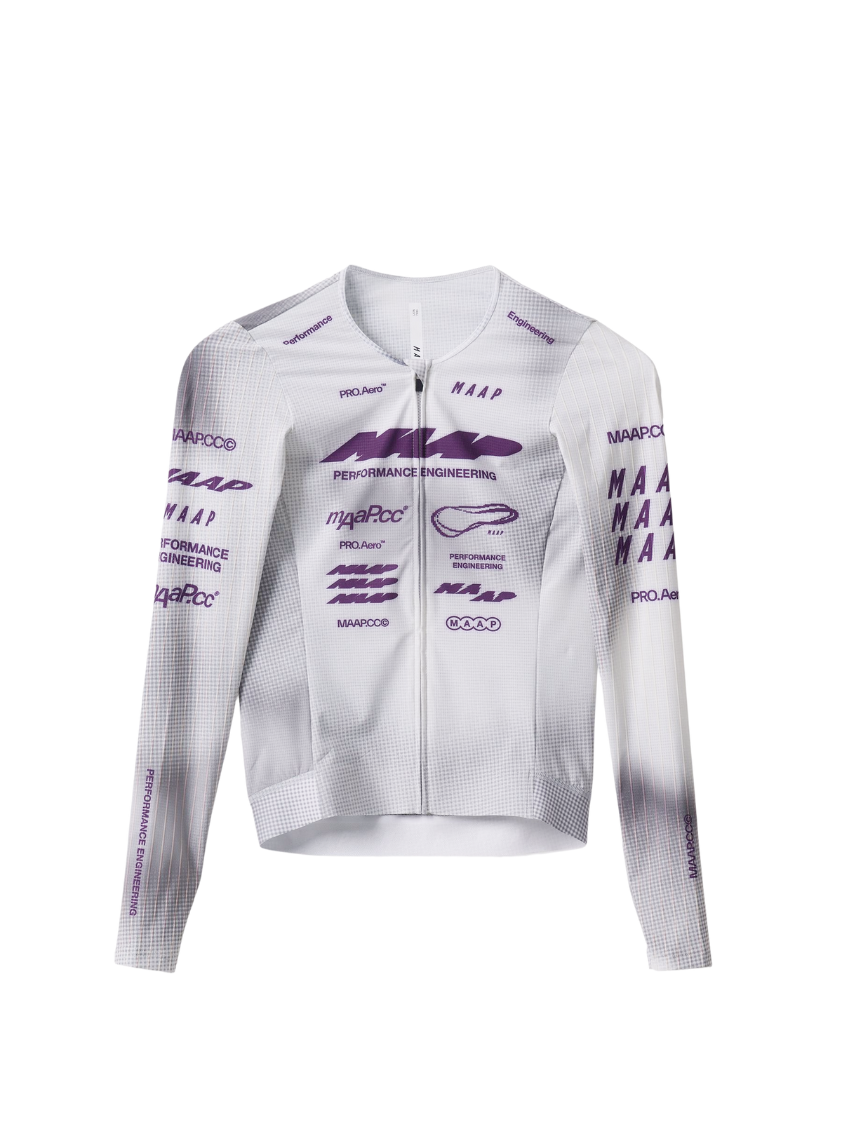 MAAP PRO AERO Fietsshirt lange mouwen - LUNAR GREY
