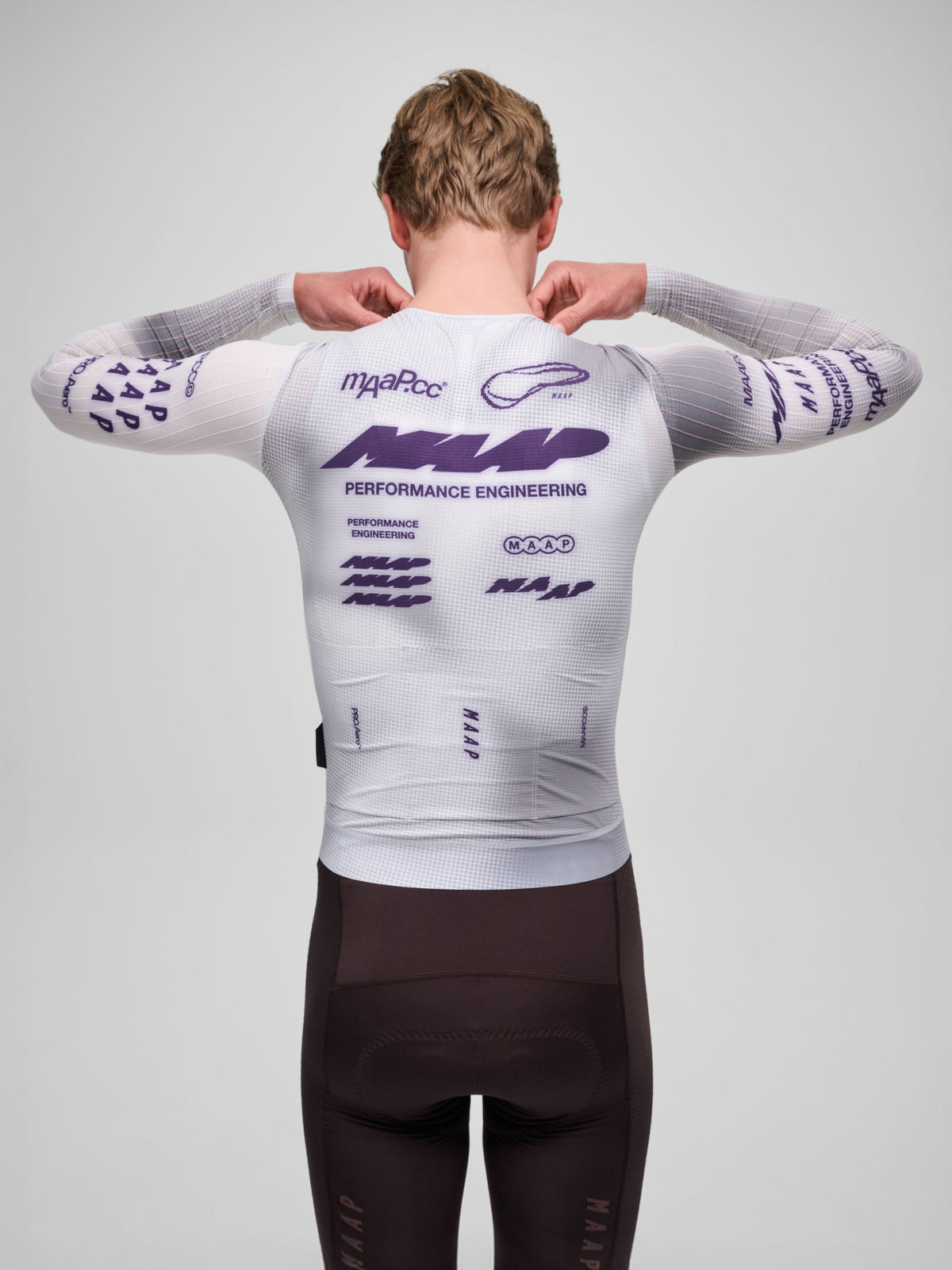 MAAP PRO AERO Fietsshirt lange mouwen - LUNAR GREY