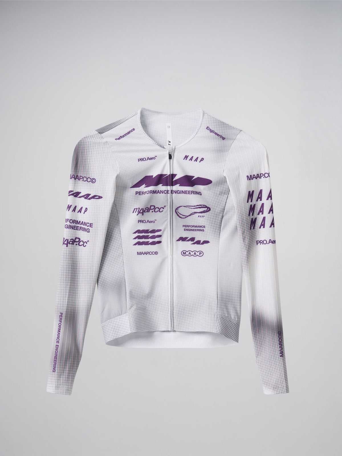 MAAP PRO AERO Fietsshirt lange mouwen - LUNAR GREY