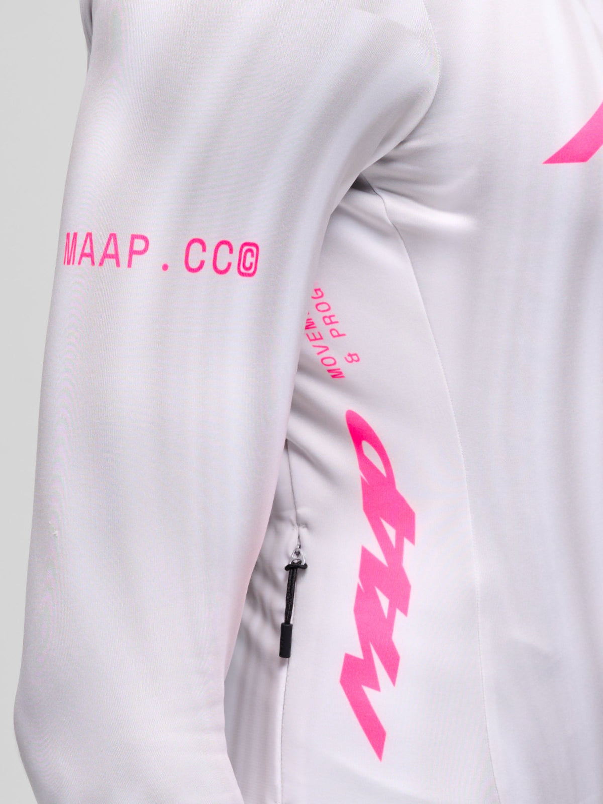 MAAP HALO TEAM THERMAL Maillot màniga llarga - HALO STATIC GREY