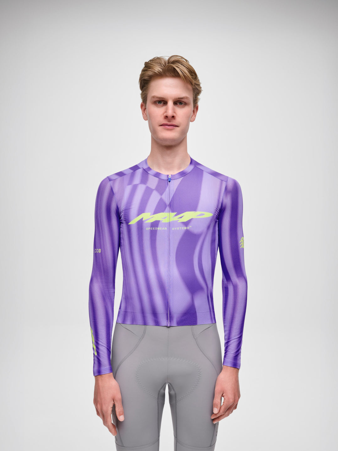 MAAP Mens´s Pro Air Maglia da ciclismo a manica lunga 3.0 - Halo Purple Flux