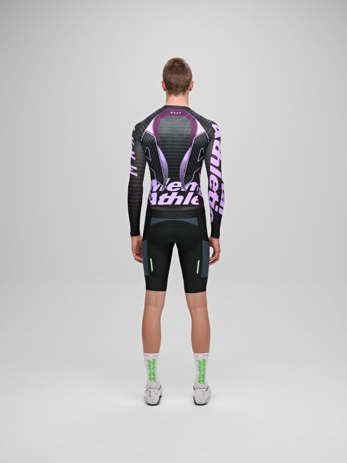 MAAP x Mental Athletic Pro Air LS Jersey 3.0 - Black/Lavender