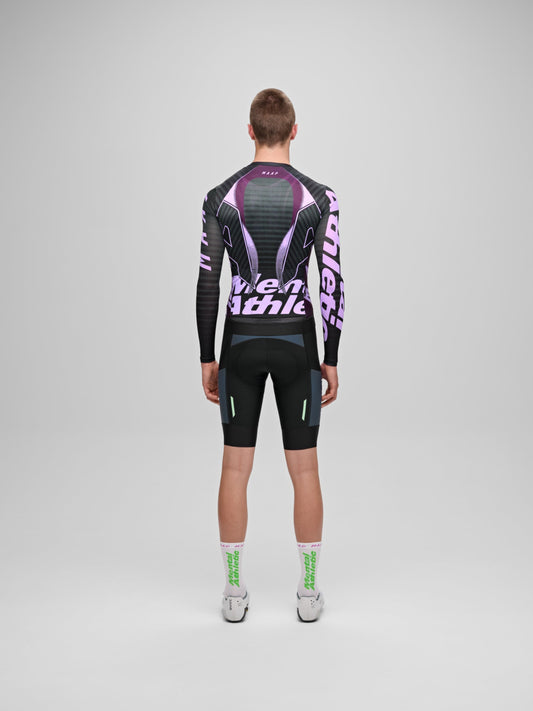 MAAP x Mental Athletic Pro Air LS Jersey 3.0 - Black/Lavender