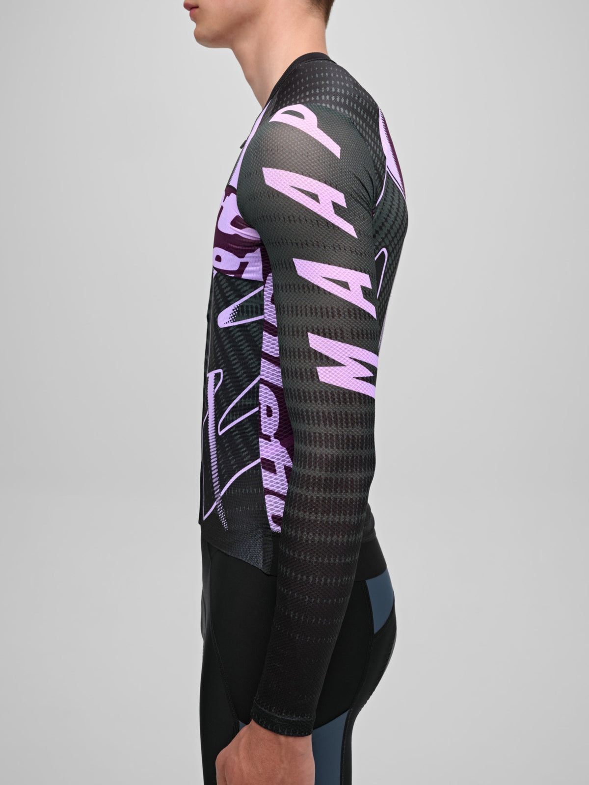 MAAP x Mental Athletic Pro Air LS Jersey 3.0 - Black/Lavender
