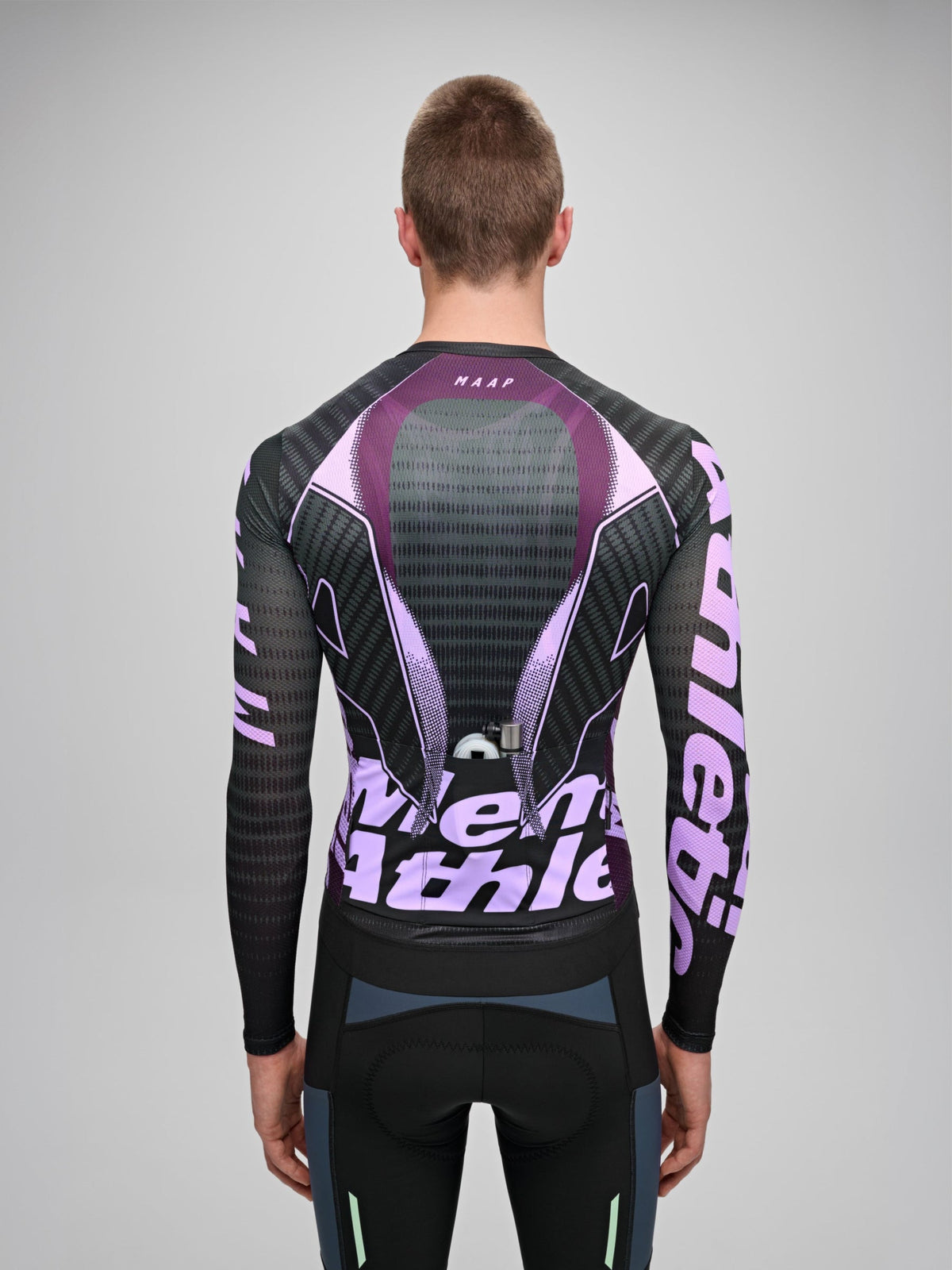 MAAP x Mental Athletic Pro Air LS Jersey 3.0 - Black/Lavender