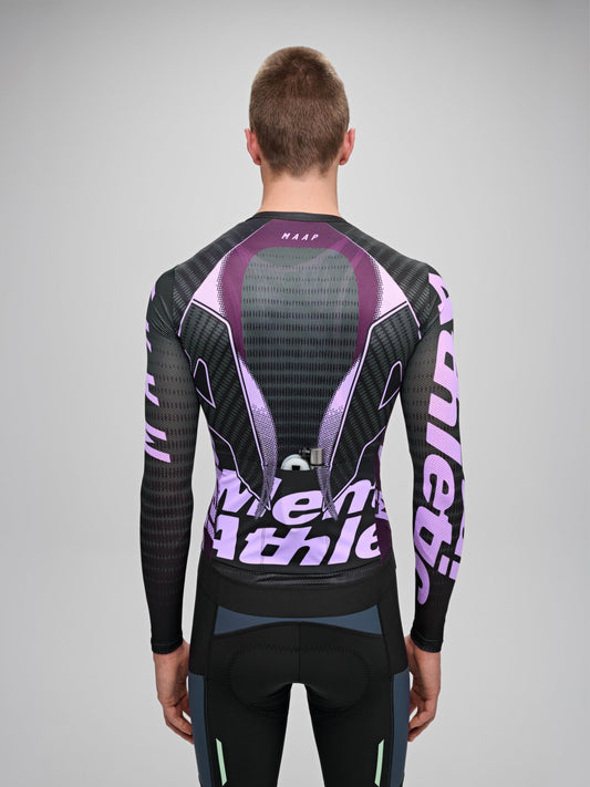 MAAP x Mental Athletic Pro Air LS Jersey 3.0 - Black/Lavender