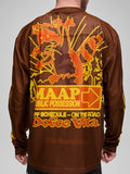 MAAP + PUBLIC POSSESSION T-shirt de Manga Comprida em Malha - Umber
