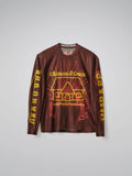 MAAP + PUBLIC POSSESSION T-shirt de Manga Comprida em Malha - Umber