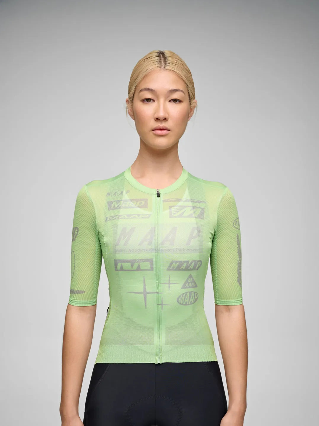 MAAP Donna`s Drone Pro Air Maglia ciclismo 3.0 - Foam Green