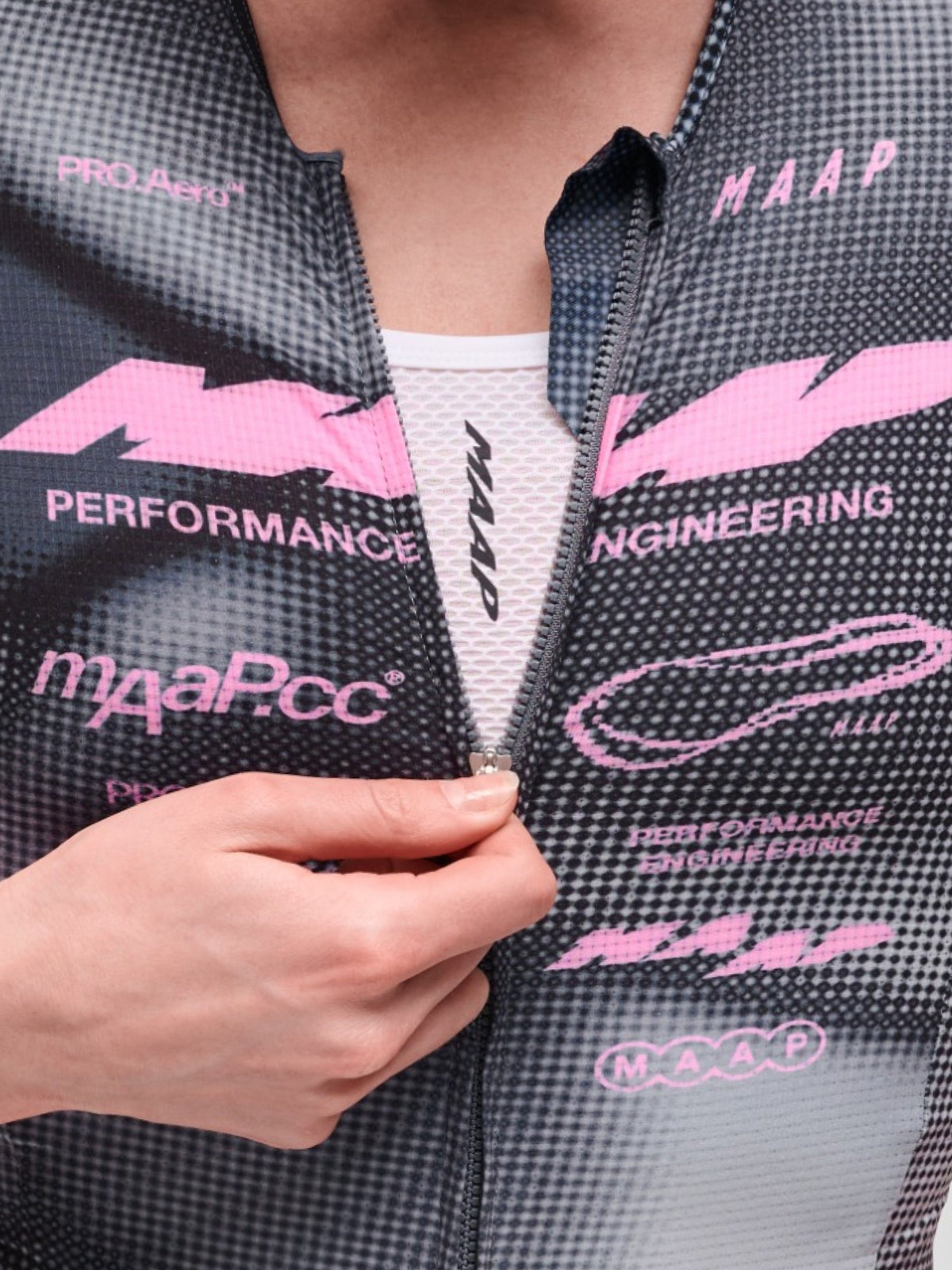 MAAP WOMEN PRO AERO JERSEY - STEEL
