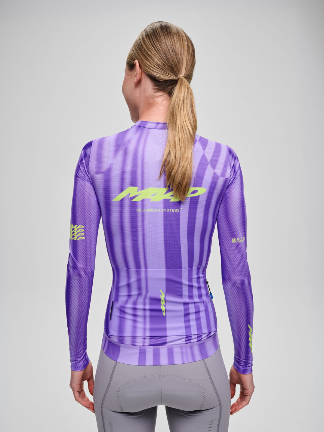 MAAP Womens´s Pro Air Fietsshirt lange mouwen 3.0 - Halo Purple Flux