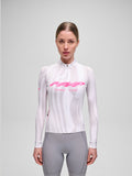 MAAP Dona HALO TEAM THERMAL Maillot màniga llarga - HALO STATIC GREY