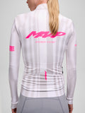 MAAP Dona HALO TEAM THERMAL Maillot màniga llarga - HALO STATIC GREY