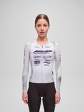 MAAP Dona PRO AERO Maillot màniga llarga - LUNAR GREY