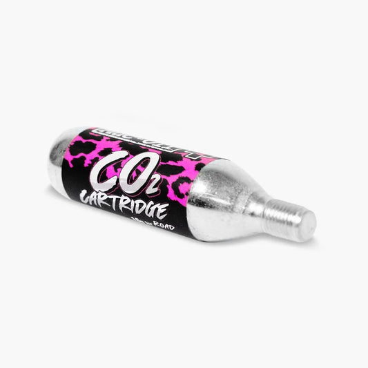 MUC OFF 16gr CO2 Cartridge Road Inflator Refill - Silver