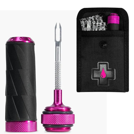 MUC OFF Precision Tubeless Repair Capsule MTB/Gravel/Road - Black