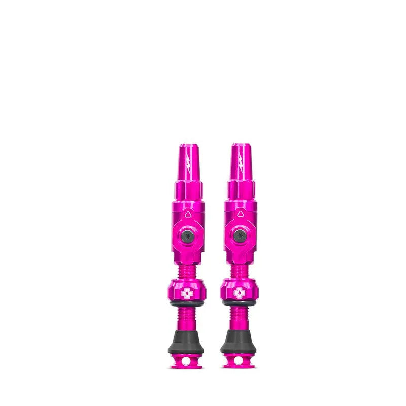 MUC OFF Tubeless Valves Big Bore Lite Medium - Pink