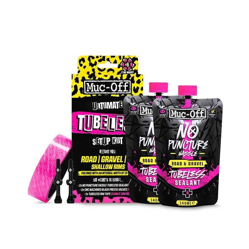 MUC OFF Ultimate Road Tubeless Kit - 40mm