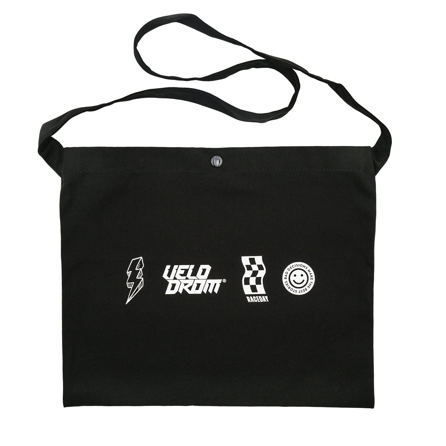 VELODROM Raceday Musette - Black/White