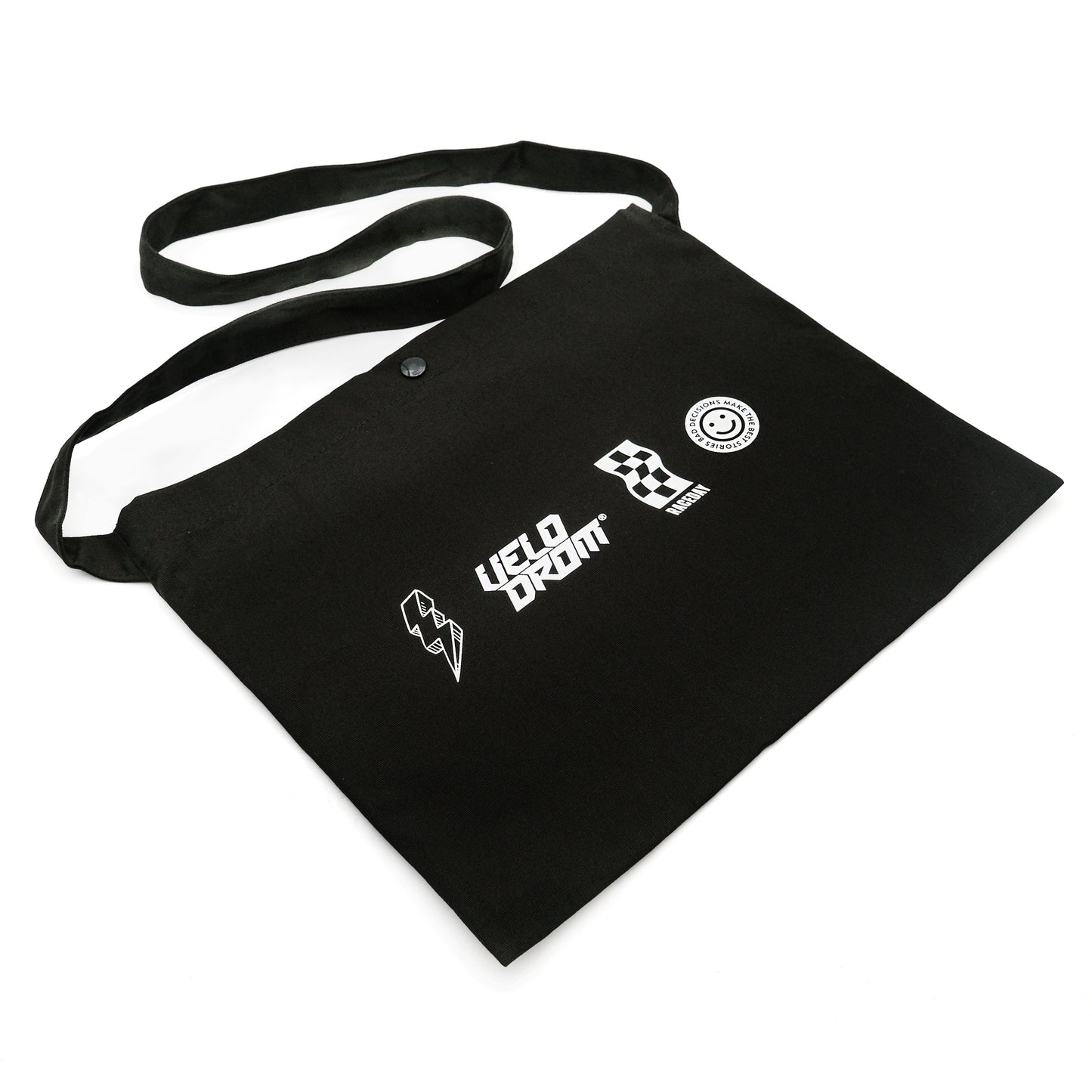 VELODROM Raceday Musette - Black/White
