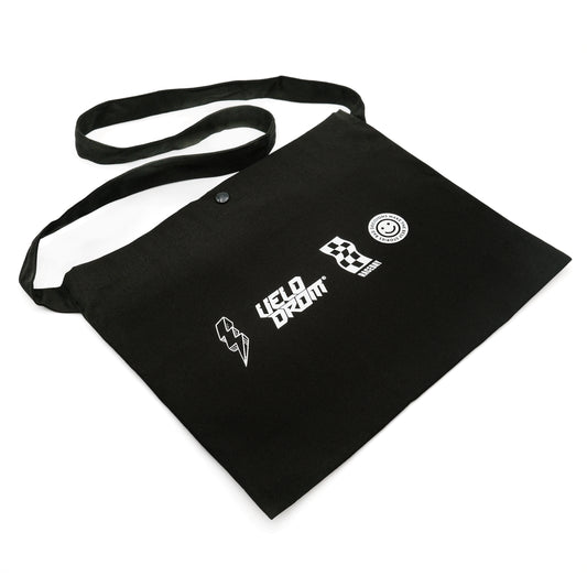 VELODROM Raceday Musette - Negro/Blanco