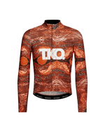 PAS NORMAL STUDIOS TKO Woven Long Sleeve Jersey - TKO Red