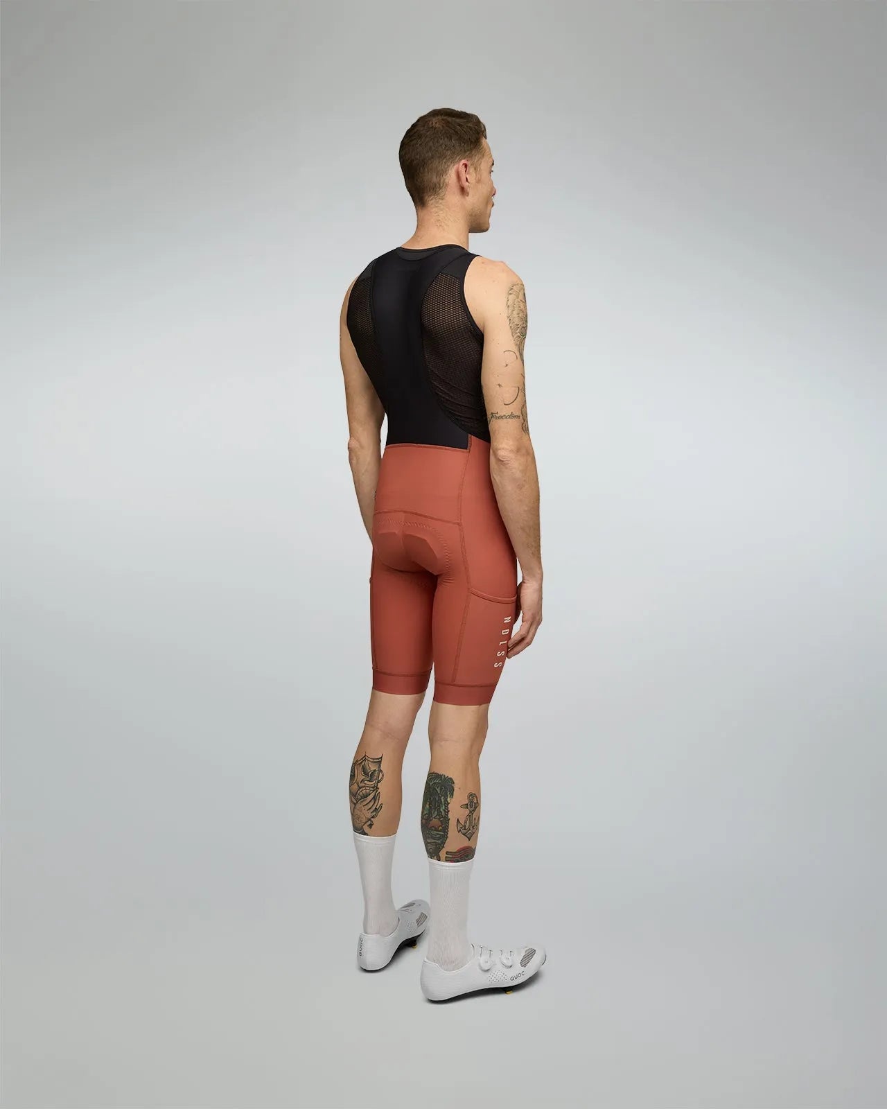 NDLSS Away Cargo Bib Shorts - Clay